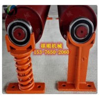 给煤机托辊重型托辊缓冲托辊带弹簧支架159