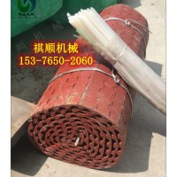 K4给煤机锰钢甲带片带宽1米给煤机钢带长度订做