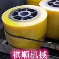 矿用滚轮罐耳L30罐道轮单轮聚氨酯皮轮