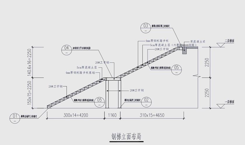 钢结构楼梯施工组织设计_钢结构钢梯图_钢结构钢梯施工组织设计