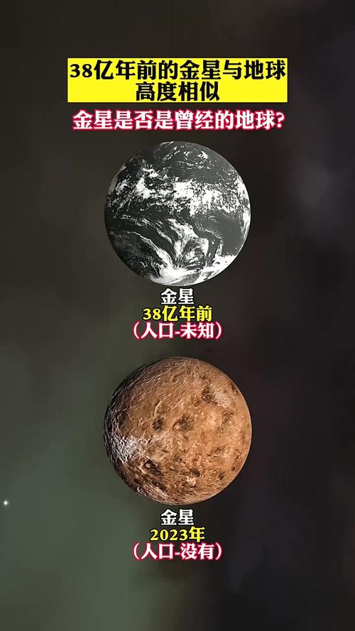 金星行星__金星被小行星撞击