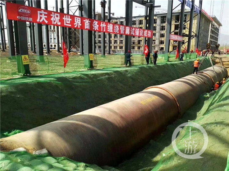 竹子环保材料_竹缠绕复合管_新型材料管廊生产厂家